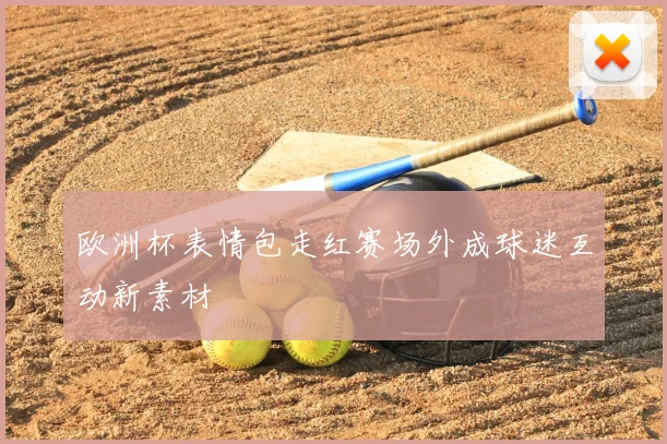 欧洲杯表情包走红赛场外成球迷互动新素材