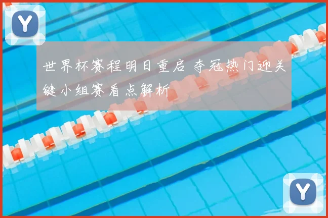 世界杯赛程明日重启 夺冠热门迎关键小组赛看点解析